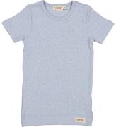 MarMar T-shirt - Rib - Modal - Plain - FÃ¤rsk Air Melange