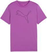 Puma T-shirt - TAD Ess CAT Logo - Ren Magenta