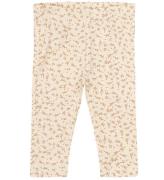 The New Siblings Leggings - TnsbNora - White Swan AOP