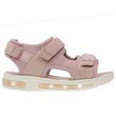 En Fant Sandaler - Velcro w. Light - Sepia Rose