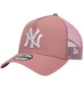 New Era Keps - 9Fyrtio - New York Yankees - Dark Rosa