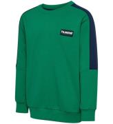 Hummel Sweatshirt - hmlDixen - Pepper Green