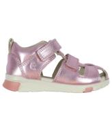 Ecco Sandaler - Mini Stride Fiskare - Gammal Rose Metalic