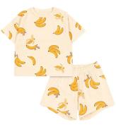 Konges Sløjd Shortsset - Shorts/T-shirt - Lin - Go Bananas