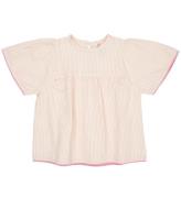 Copenhagen Topp - Dusty Rose W. Cream Stripe W. Rosa