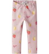 Name It Leggings - NmfFolina - Svett - Rosa Frosting