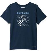 Columbia T-shirt - Tech Trail - Collegiate Marinblå Heather