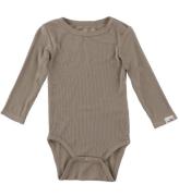 Sofie Schnoor Body l/ä - Rib - DicteSB - Dark Sand