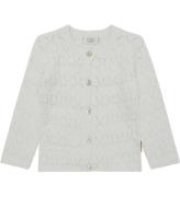 Hust and Claire Cardigan - Stickad - Mål - White