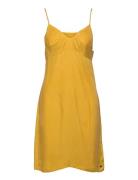 Cupro Cami Dress Yellow Superdry