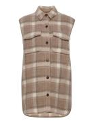 Jayden Shirt Vest Beige DESIGNERS, REMIX