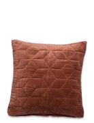 Day Quilted Velvet Cushion Cover Brown DAY Home