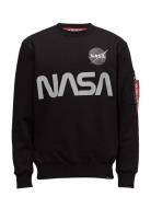 Nasa Reflective Sweater Black Alpha Industries