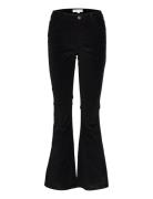 Eva Corduroy Flare Trousers Black Fabienne Chapot