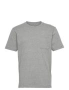 Jersey T-Shirt With A Pocket, Organic Cotton Grey Esprit Collection