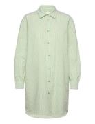 Frejamw Long Shirt Green My Essential Wardrobe