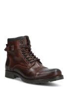 Jfwalbany Leather Brown St Sn Brown Jack & J S
