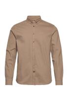 Johan Twill Shirt Beige Kronstadt