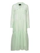 Trine Ltd. Dress - Light Green Checks Green Birgitte Herskind