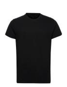 Regular Fit Round Neck T-Shirt Black Revolution