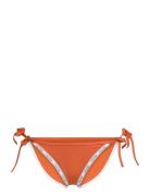 String Side Tie Bikini Orange Calvin Klein
