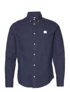 Piece Brushed Shirt Navy Les Deux