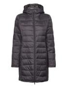 Visibiria L/S New Quilted Hood Jacket/Pb Black Vila