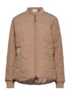 Piper W Quilted Jacket Beige Weather Report