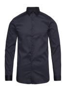 Organic Dress Shirt L/S Navy Lindbergh