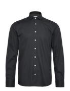 Bs Halpert Slim Fit Shirt Black Bruun & Stengade