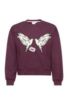 Tndove Over Sweatshirt Red The New