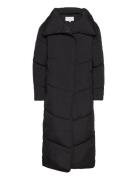 Vilouisa L/S New Padded Long Coat/Pb Black Vila