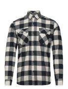 Flannel Checked Shirt L/S Patterned Lindbergh
