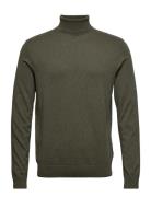 Slhberg Roll Neck Noos Green Selected Homme