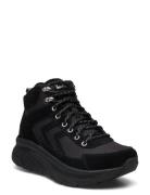 Womens Relaxed Fit: D'lux Walker - Water Repellent Black Skechers