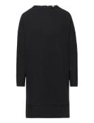 Knitted Dress With Mock Neck Black Esprit Casual