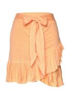 Juliette Linen Skirt Orange Ella&il