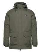 Penfield Reverse Badge Fishtail Parka With Removeable Liner Green Penf...