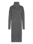 Vimathilda L/S Midi Knit Dress/Su/Pb Grey Vila