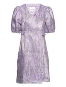 Neva Belt Dress Purple Noella