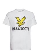 Printed T-Shirt White Lyle & Scott