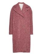 Coat Textured Wool Pink REMAIN Birger Christensen