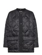 Tjw Over Onion Quilt Jacket Black Tommy Jeans