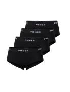 Pclogo Lady 4 Pack Solid Bc Black Pieces