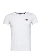 Reg Retro Shield Ss T-Shirt White GANT