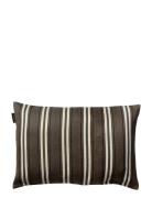 Lucca Cushion Cover 40X60 Cm Brown LINUM