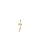 Lucky Numbers 10Mm Gold Gold Design Letters