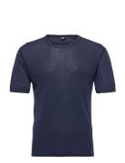 Dovre Wool T-Shirt Blue Dovre