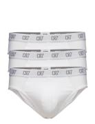 Cr7 Basic, Brief, 3-Pack White CR7