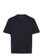 Breathable Cotton T-Shirt Navy Mango